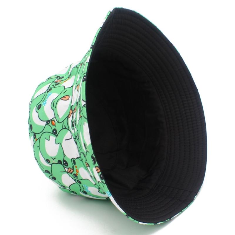 A52E Packable Frogs 프린트 태양 모자  - Packable Hat Nylon 리뷰 및 가격