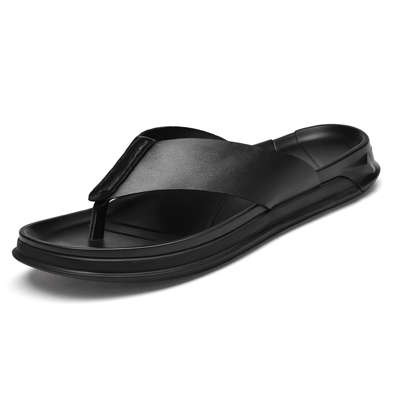 남성용 여름 정품 가죽 샌들 부드러운 바닥 미끄럼 방지 - Flip Flop Leather Men 리뷰 및 가격