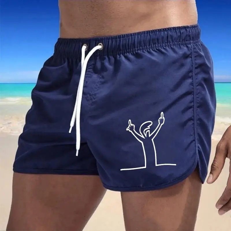 남성용 비치 반바지 프린트 캐주얼 서핑 수영복 야외 조 - Trunks Board Surf 리뷰 및 가격