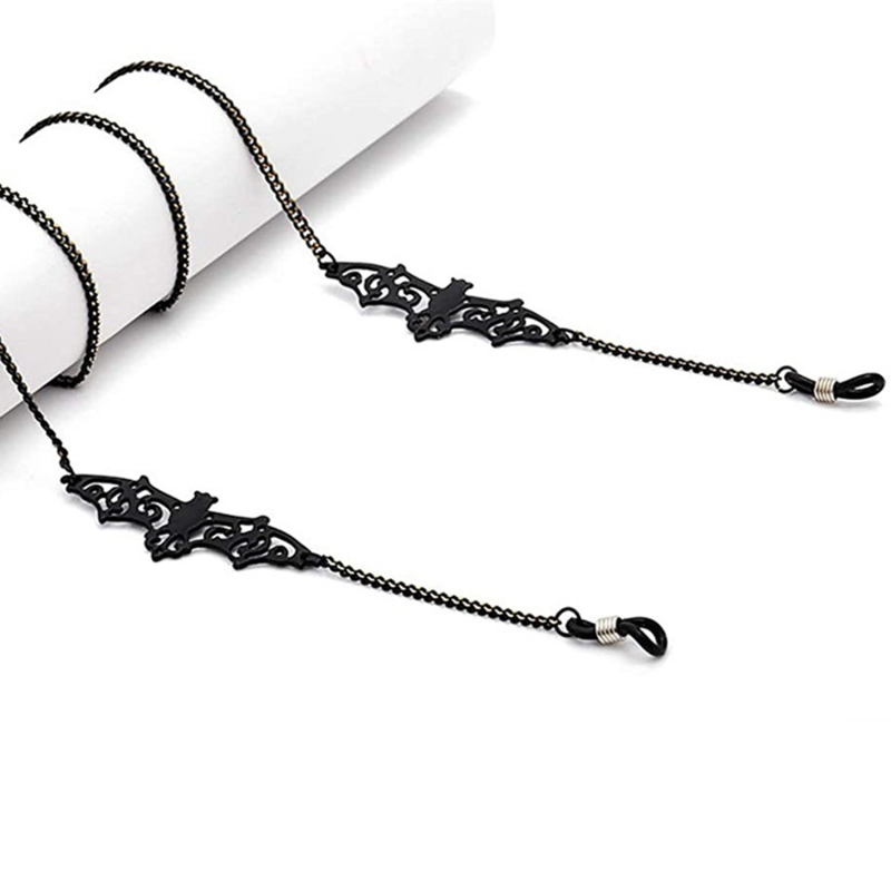 1-10PCS 고딕 박쥐 안경 체인 선글라스 장식 안경 - Sunglass Retainer Cord 리뷰 및 가격