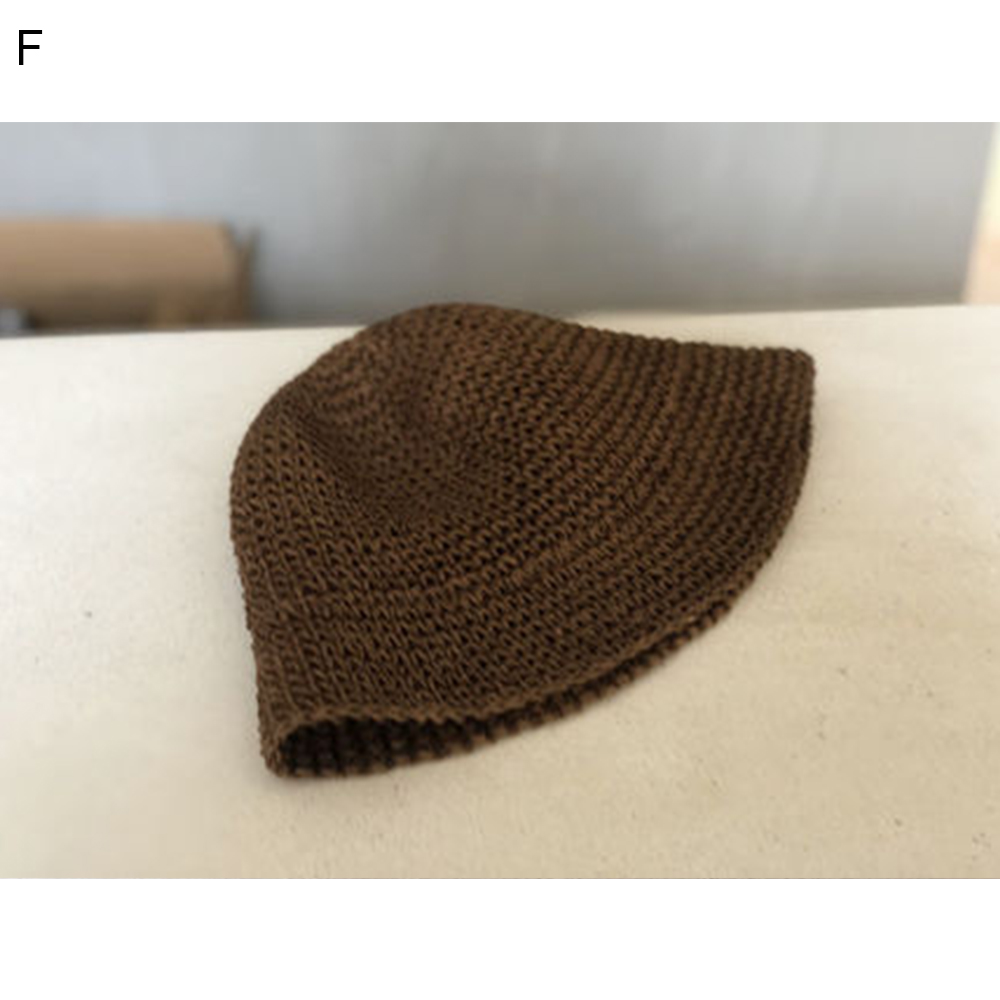 여름 여성 패션 모자 자외선 차단제 모자 어부 모자 손 - Bucket Hat Straw 리뷰 및 가격